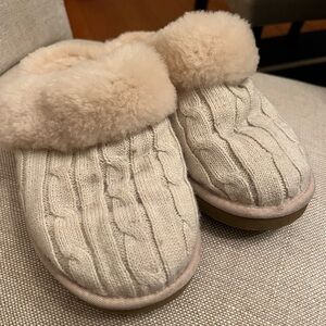 Ugg Australia cozy knit slippers